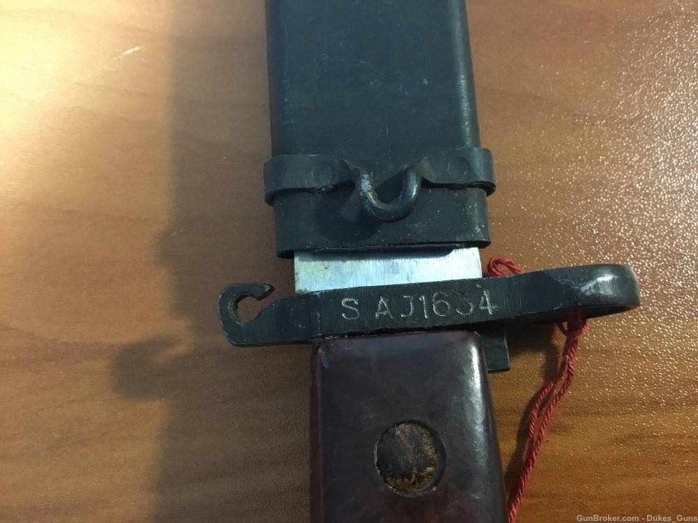 Russian M1968 SVD bayonet with scabbard -img-1