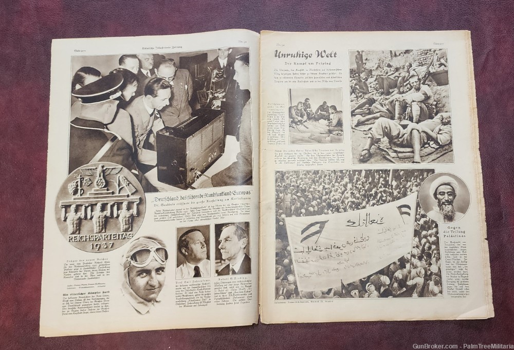 WWII WW2 German NSDAP Third Reich Propaganda newspaper BDM Maiden 1937-img-2
