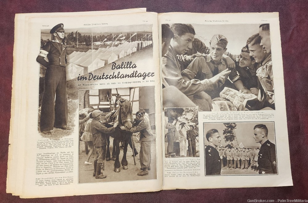 WWII WW2 German NSDAP Third Reich Propaganda newspaper BDM Maiden 1937-img-4