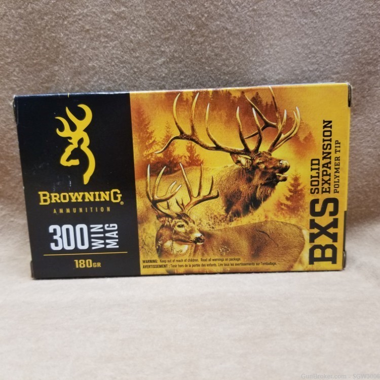 Browning BXS 300win mag Ammo-img-0