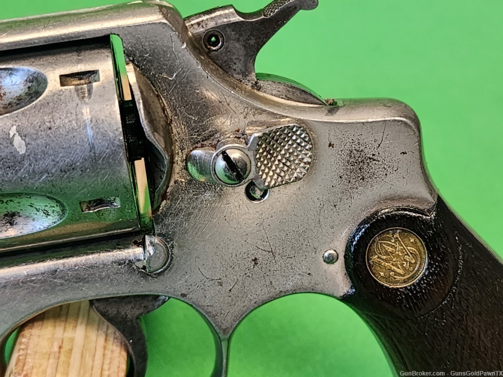 Smith & Wesson .38 Regulation Police Prewar Pre-33 Nickel Early Production-img-5