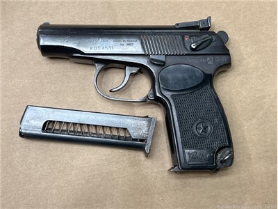 Russian IJ70-18a 9mm makarov 2 mags 