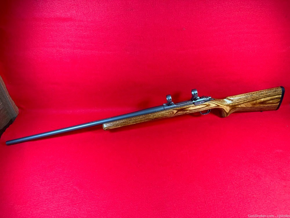 Ruger M77 Mark II 25-06 Stainless Laminated Target Rifle-img-0