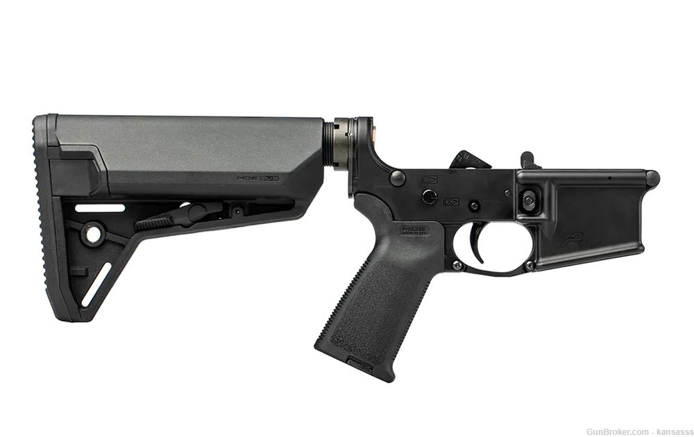 Aero Precision Complete Lower X15 with MOE SL Grip and SL-S Stock Ships$25 -img-0