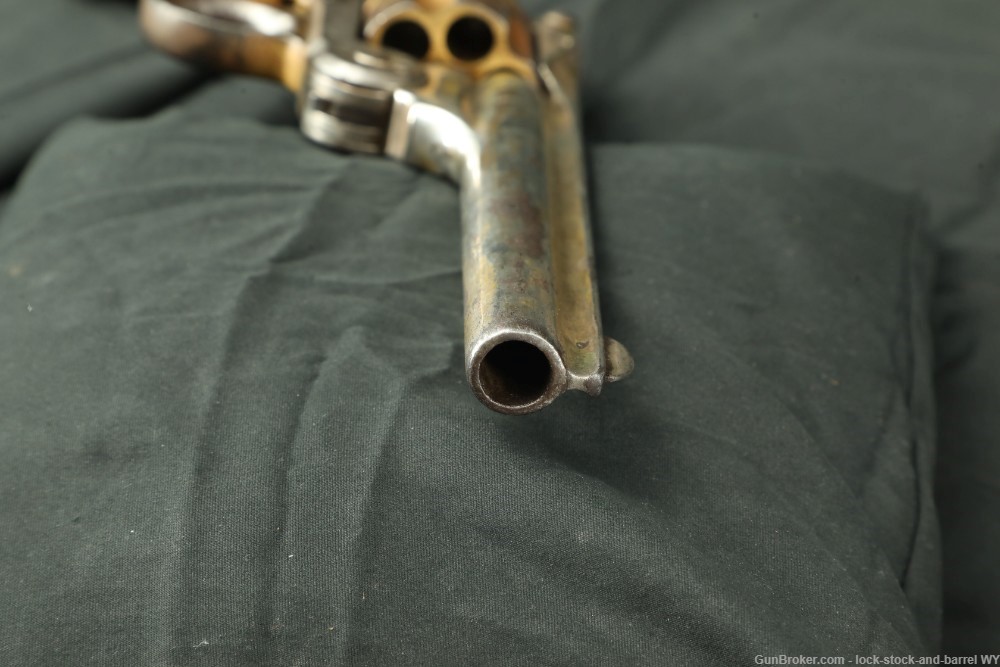 Period Engraved Smith & Wesson 6” .44 Russian DA 1st Model Revolver Antique-img-13