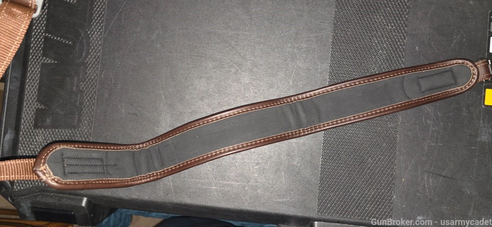 Blaser Brown Leather Sling Euro Swivels-img-3