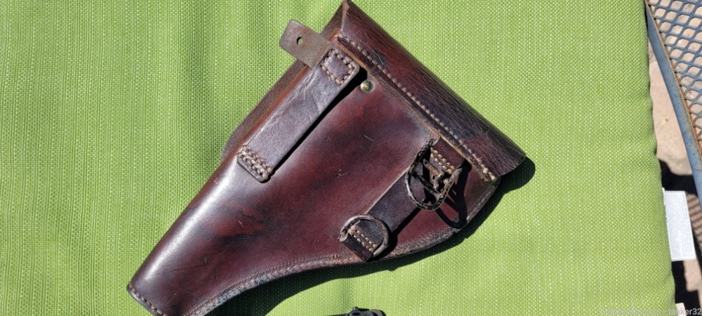 SACM 1935A  WW2 German Marked with Holster -img-1