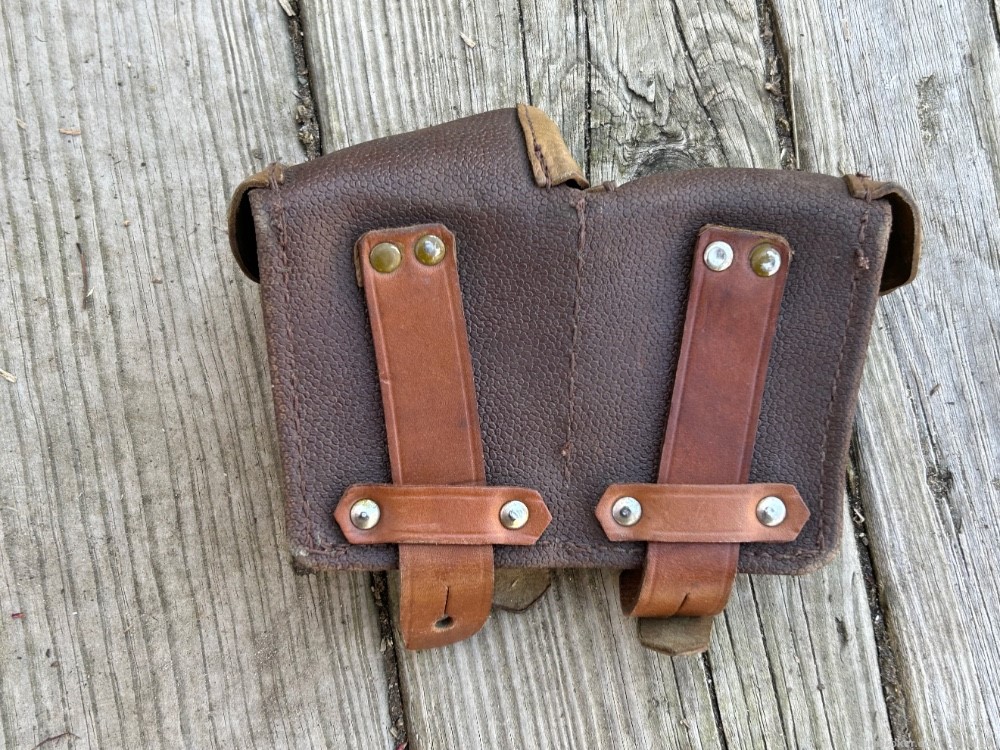 Russian Mosin Nagant Ammo Pouches Leather-img-1