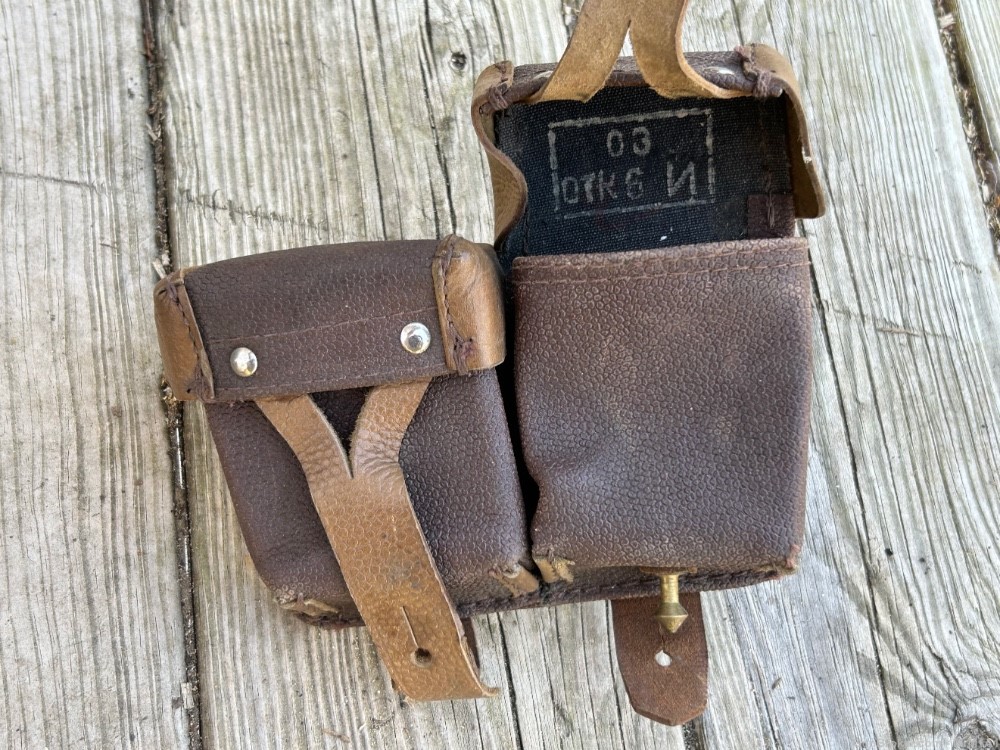 Russian Mosin Nagant Ammo Pouches Leather-img-2