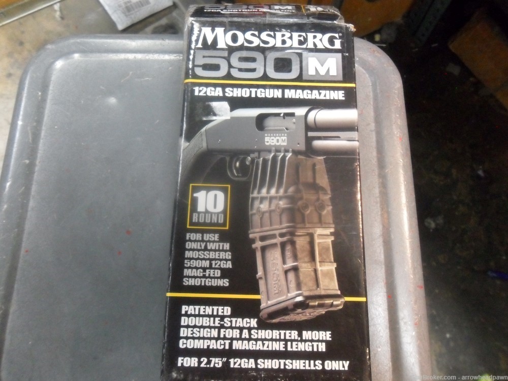 Factory Mossberg 590M 10 round Magazine/Mag, FREE SHIPPING, NO CC FEE-img-0