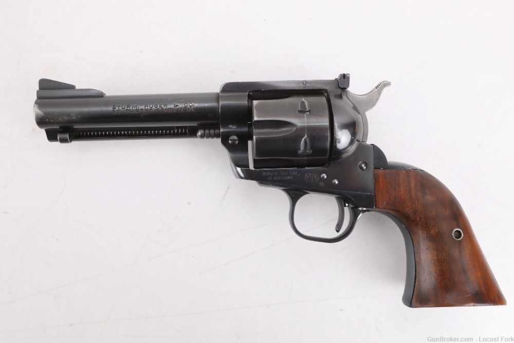 Ruger Blackhawk 357 Magnum 4 5/8" Blue 1957 Manufacture C&R No Reserve!-img-0