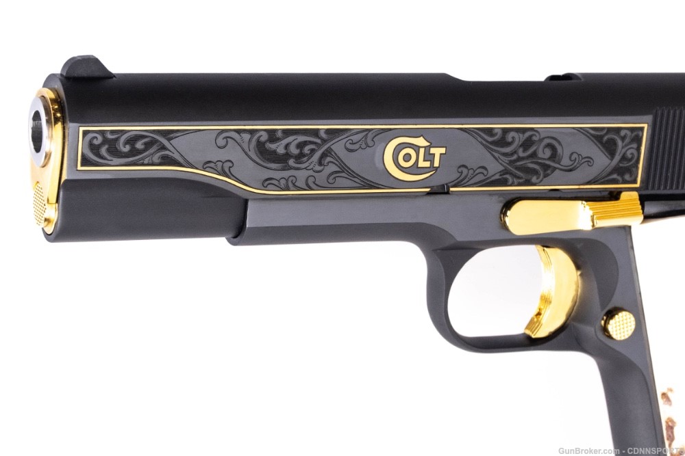 Colt 1911 Government .38 Super EL COMPADRE Rare Limited Edition 70 Series-img-4