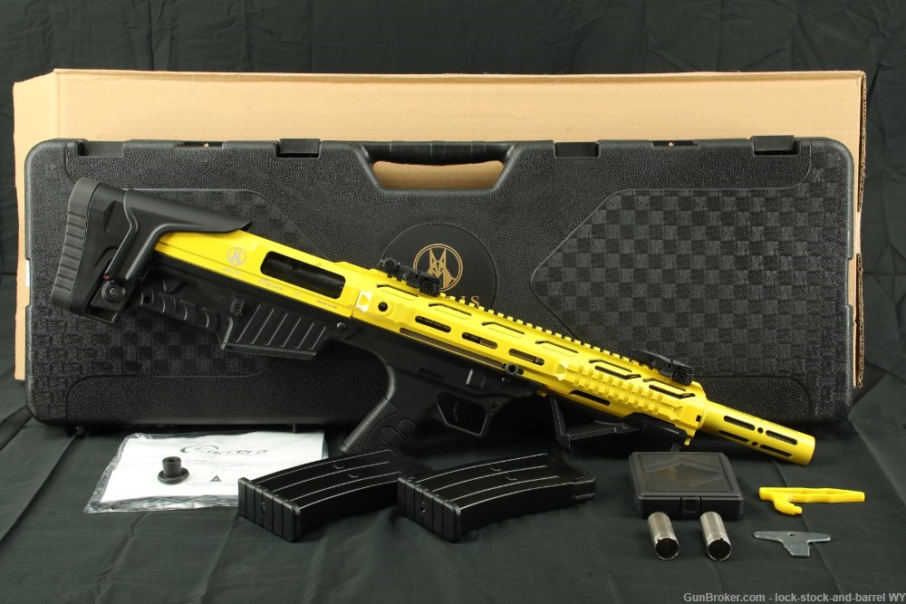 Anubis Armaments VEZiR Arms Carrera B100 12G 3” #FJB Yellow Bullpup Shotgun-img-2