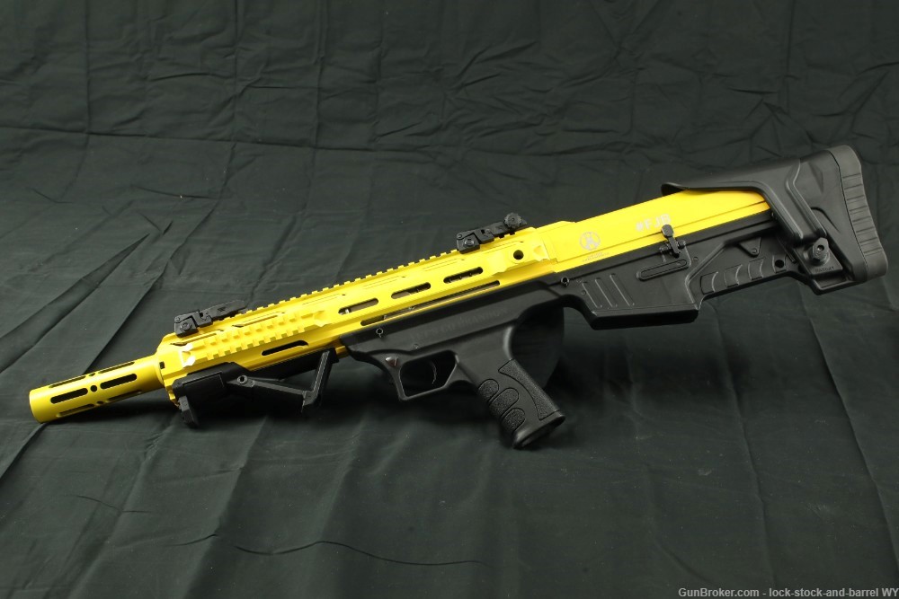 Anubis Armaments VEZiR Arms Carrera B100 12G 3” #FJB Yellow Bullpup Shotgun-img-8