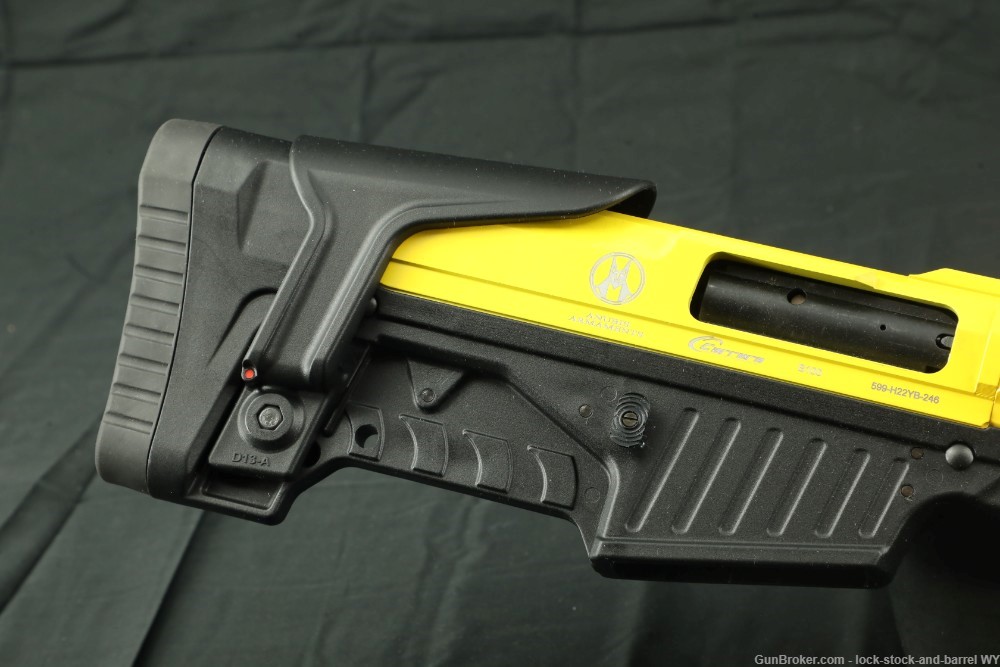Anubis Armaments VEZiR Arms Carrera B100 12G 3” #FJB Yellow Bullpup Shotgun-img-4