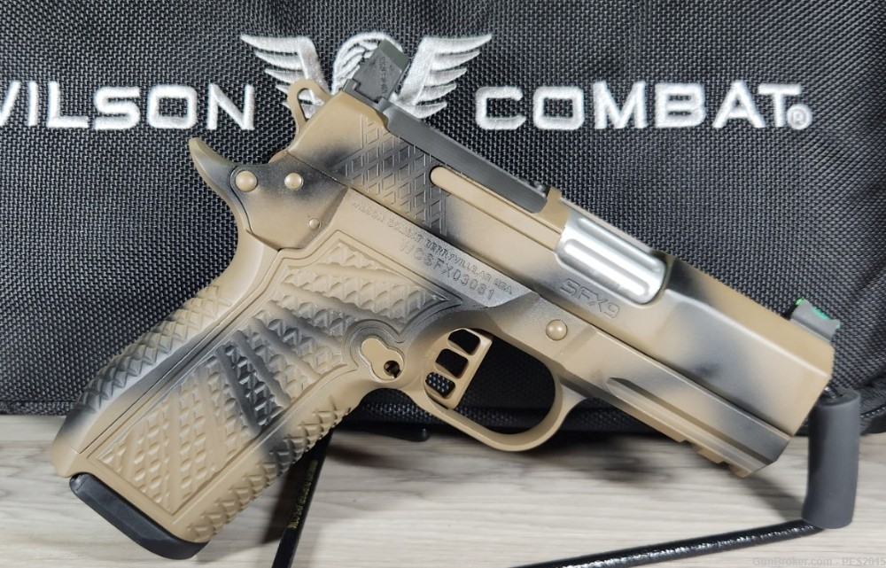 NEW! Wilson Combat SFX9 3.25 inch Battle Camo OR, FT, and ED-img-1