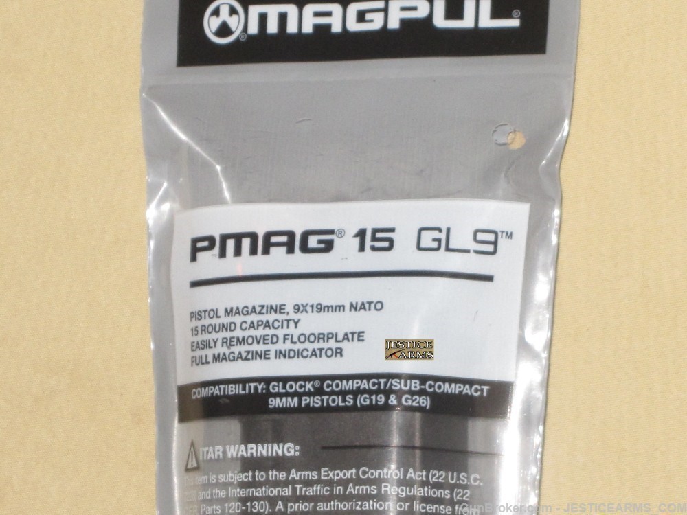 Magpul 15rd for Glock 19 9mm PMAG glock Magazine FREE SHIPPING-img-7