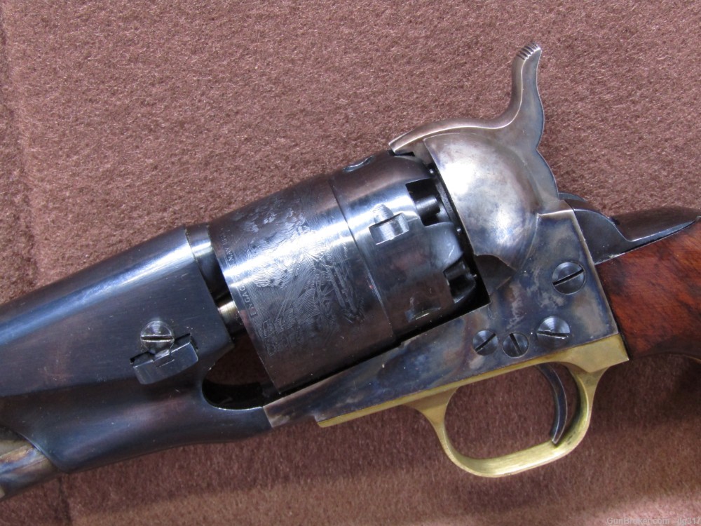 F Lli Pietta 1860 Army 44 Cal Single Action Black Powder Revolver-img-14