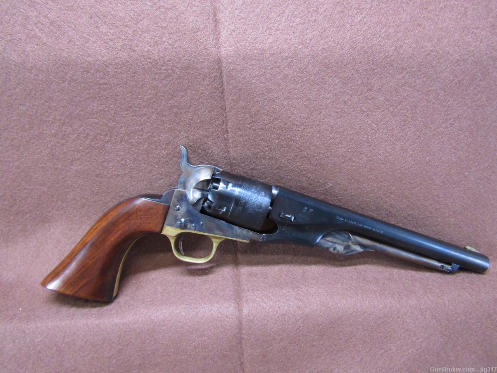 F Lli Pietta 1860 Army 44 Cal Single Action Black Powder Revolver-img-3
