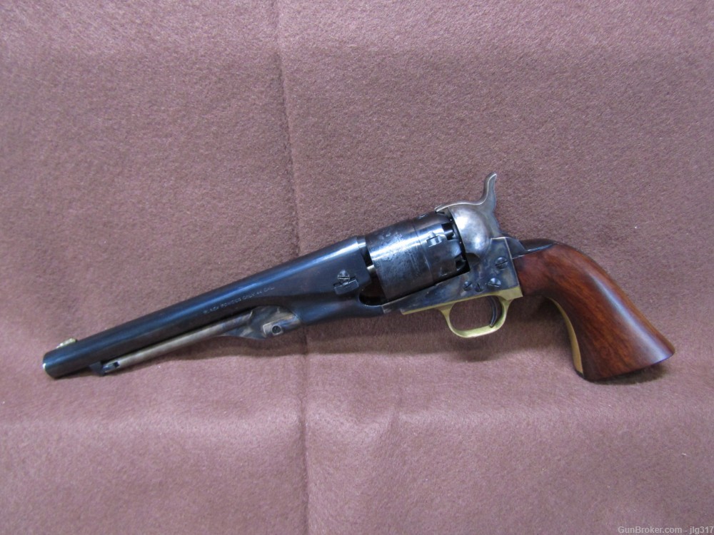 F Lli Pietta 1860 Army 44 Cal Single Action Black Powder Revolver-img-12