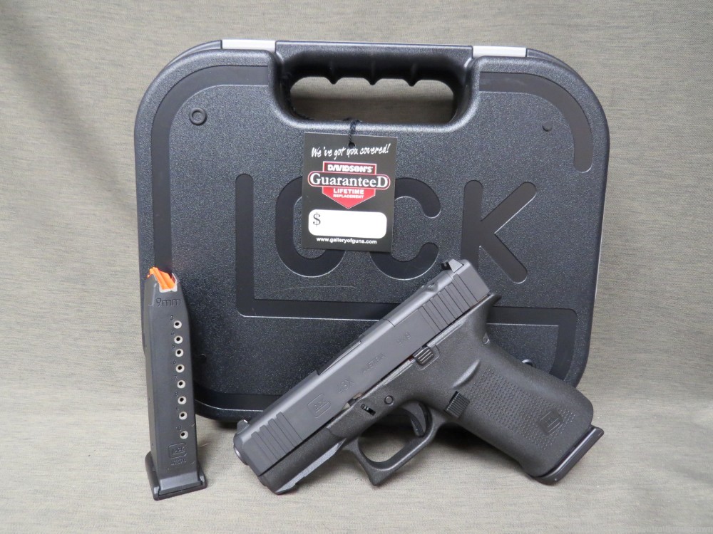 Glock G43X MOS 9mm Pistol PX4350201FRMOS 43X 10+1-img-0