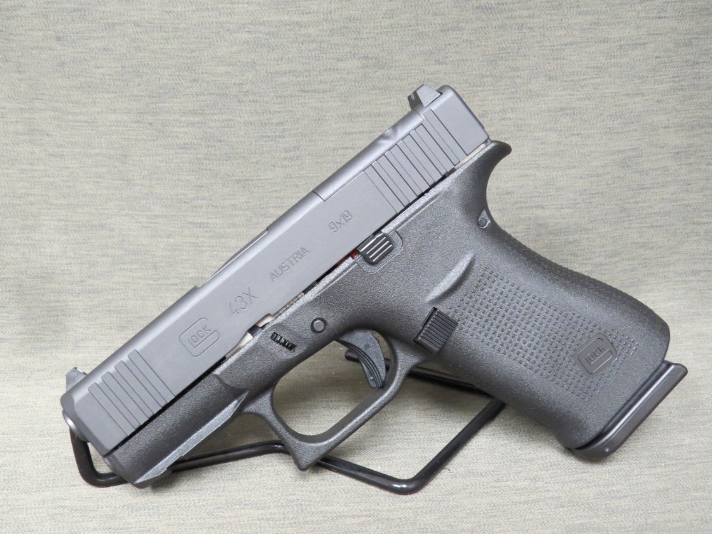 Glock G43X MOS 9mm Pistol PX4350201FRMOS 43X 10+1-img-1