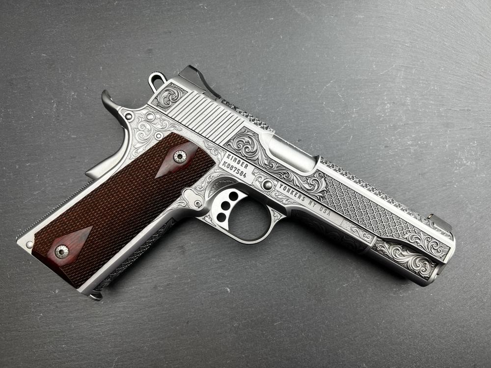 FACTORY 2ND - Kimber 1911 Custom Engraved Royal Chateau AAA by Altamont-img-18