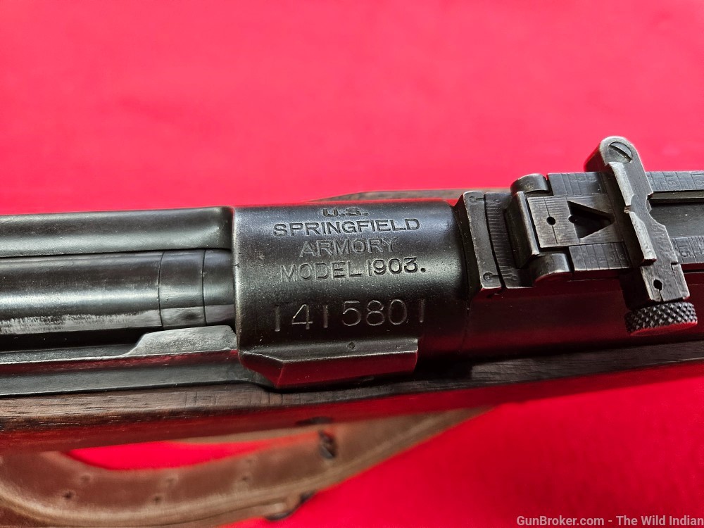 Springfield  Armory Model 1903 , 30.06  Military Issue  with Proof Marks  -img-1