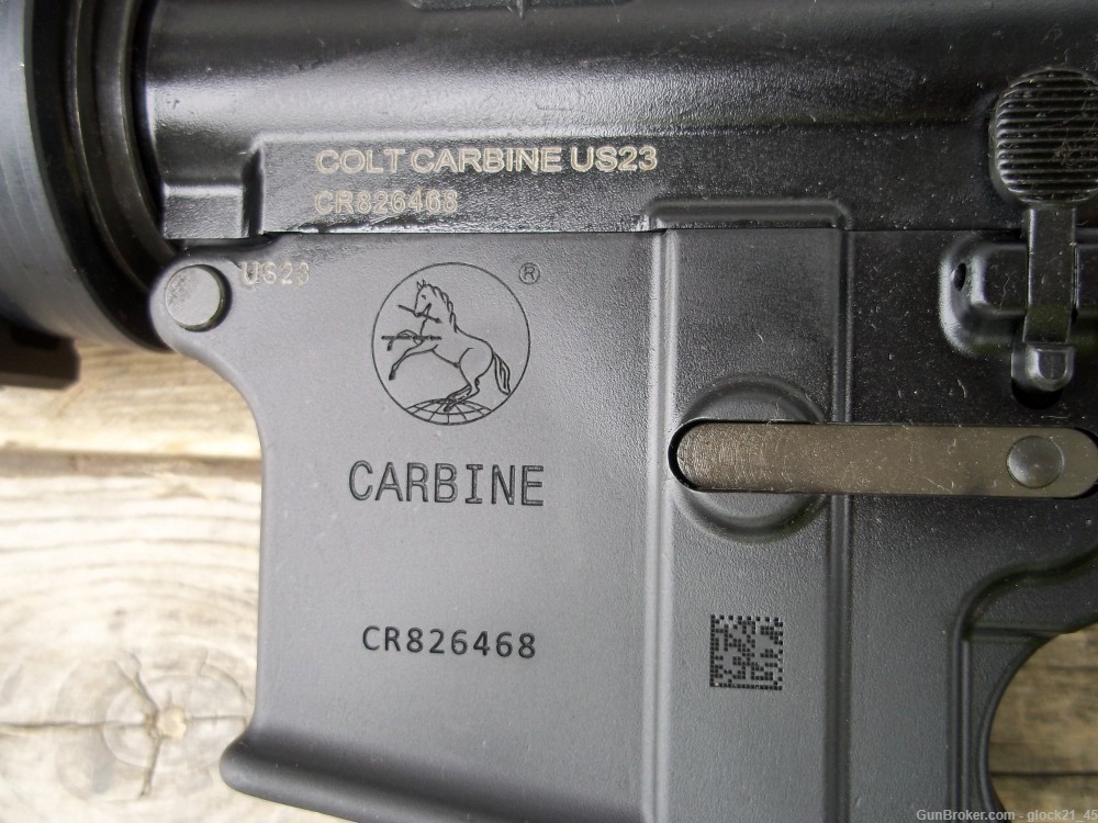 Colt CR6920EC 6920 AR15 European Model 14.5 Pin & Weld, Colt Quad Rail NIB-img-3