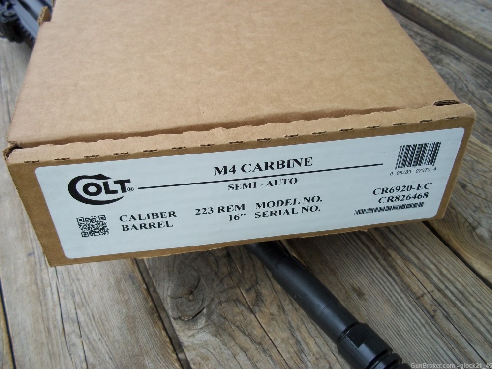 Colt CR6920EC 6920 AR15 European Model 14.5 Pin & Weld, Colt Quad Rail NIB-img-17