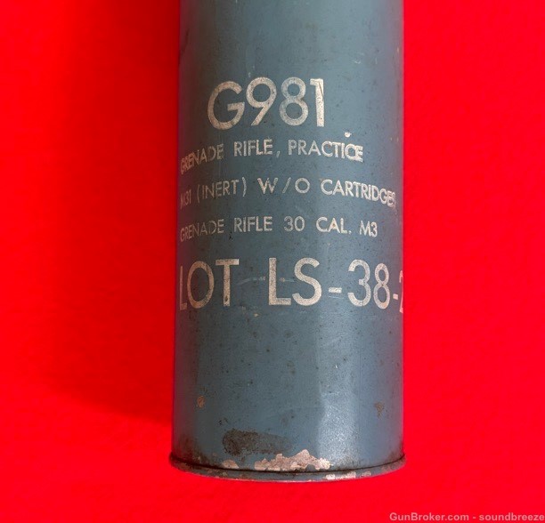 Scarce Sealed Original M31 USGI M1 Garand Practice Rifle Grenade-img-3