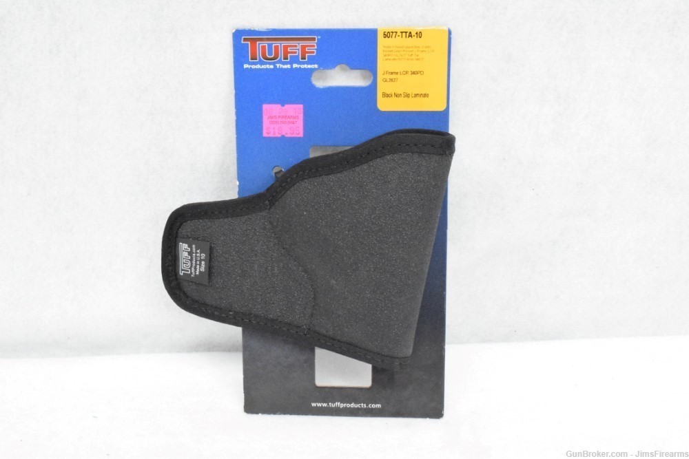 NEW - TUFF PRODUCTS POCKET ROO HOLSTER SMITH J FRAME - 5077-TTA-10-img-0