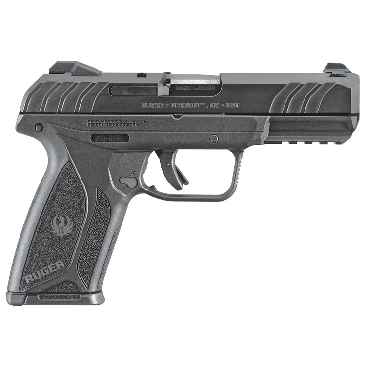 Ruger Security-9 Black 9mm 2-15Rd Mags 4in 3810-img-0