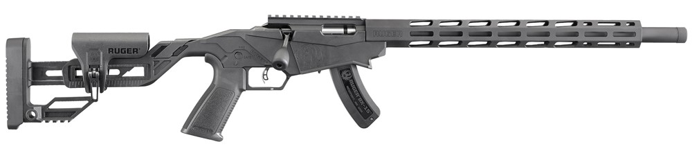 Ruger Precision Rimfire Rifle Black 22 LR 18in 15Rd Mag 8400-img-0