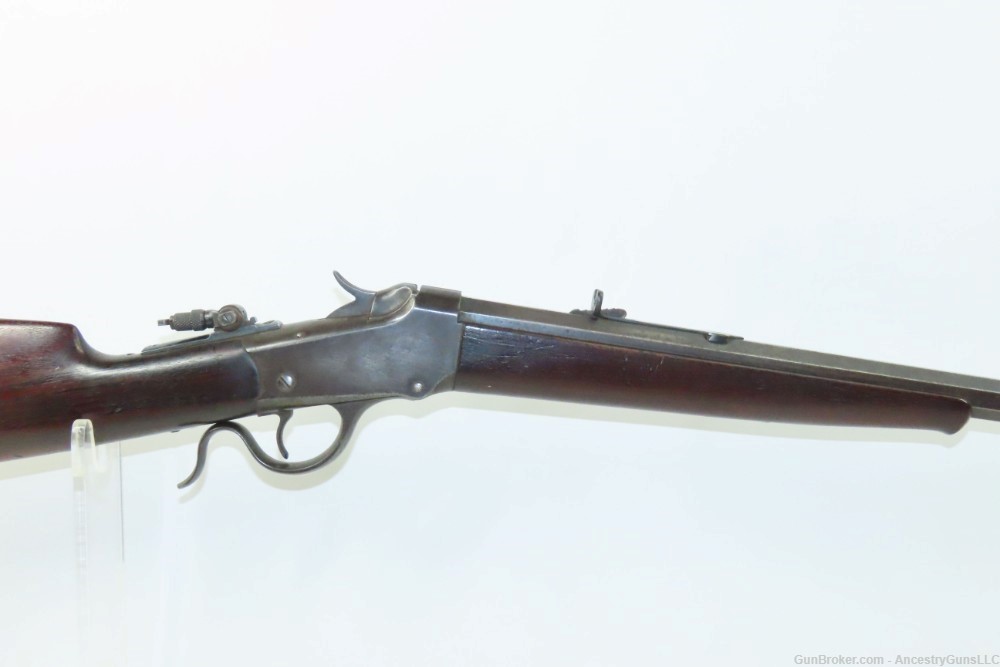 Antique WINCHESTER Model 1885 LOW WALL Single Shot Rifle .25-20 Single Shot-img-15