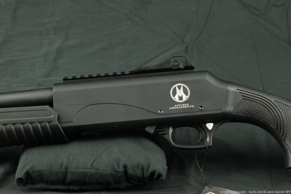 Anubis Armaments VEZiR Arms Carrera VPA-S Black 12GA Pump Shotgun 20”-img-11
