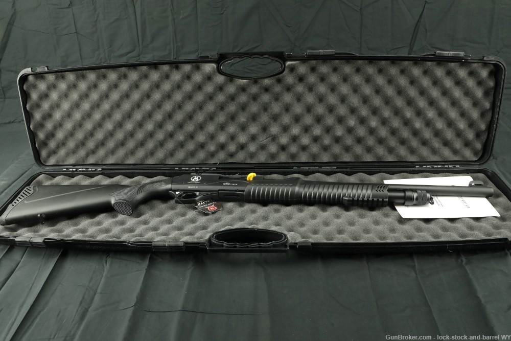 Anubis Armaments VEZiR Arms Carrera VPA-S Black 12GA Pump Shotgun 20”-img-36