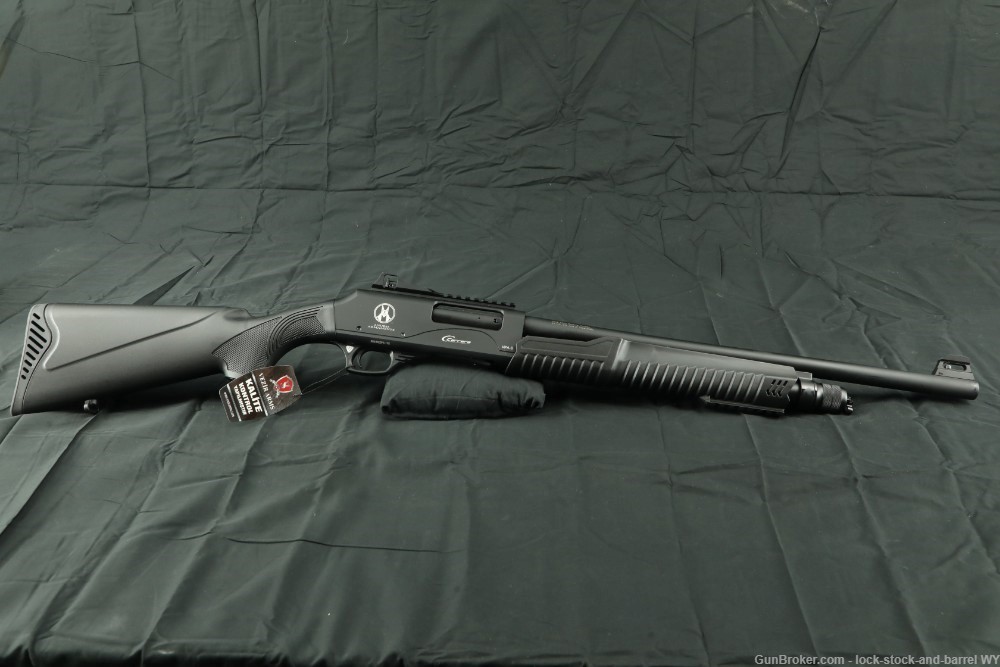 Anubis Armaments VEZiR Arms Carrera VPA-S Black 12GA Pump Shotgun 20”-img-3