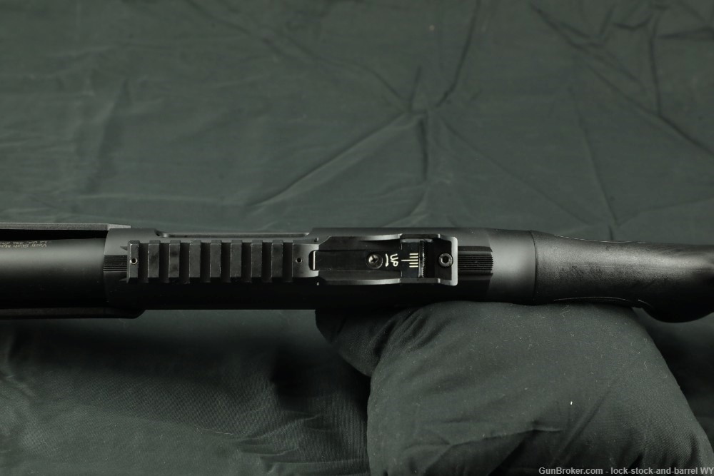 Anubis Armaments VEZiR Arms Carrera VPA-S Black 12GA Pump Shotgun 20”-img-15