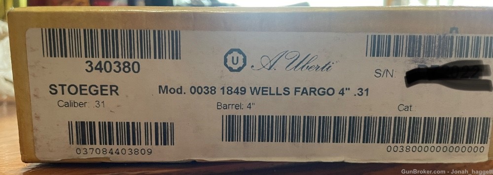 Uberti 1849 Wells Fargo .31-img-2