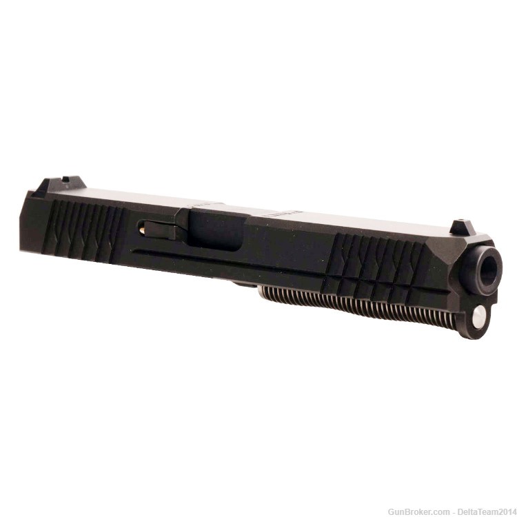 Complete Slide for Glock 17 - Polymer80 PFS9 Black Nitride Slide-img-0