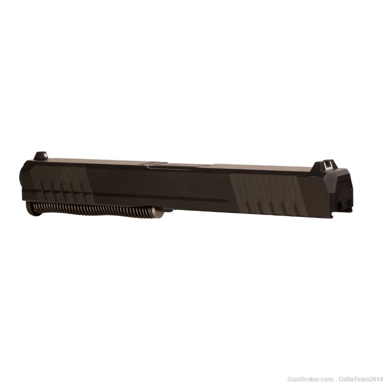 Complete Slide for Glock 17 - Polymer80 PFS9 Black Nitride Slide-img-3