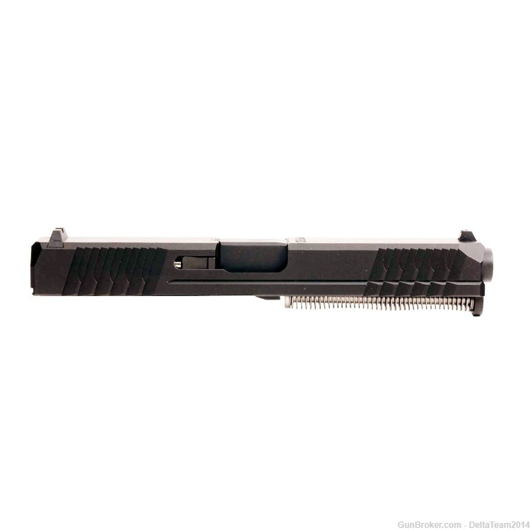 Complete Slide for Glock 17 - Polymer80 PFS9 Black Nitride Slide-img-1