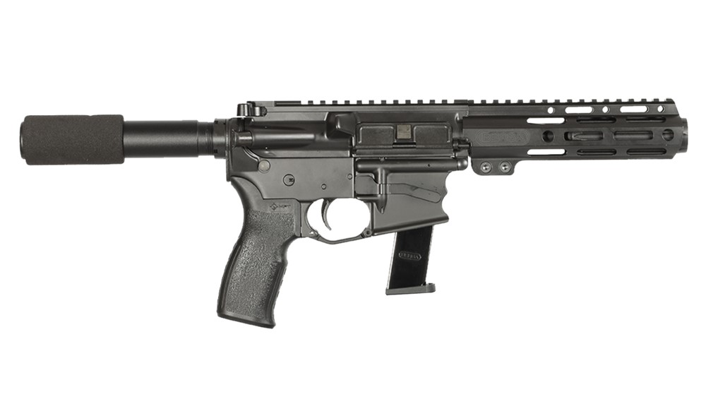 Bersa AR9 9mm Luger 30+1 4 Steel Barrel w/Compensator Alum Rec/M-LOK Handgu-img-0