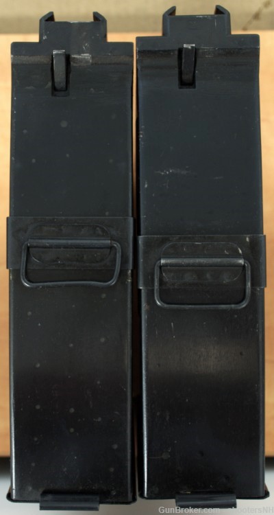 Scarce Pair of Lahti L39 20mm Anti-tank Rifle 10-Rnd Magazines with Carrier-img-4