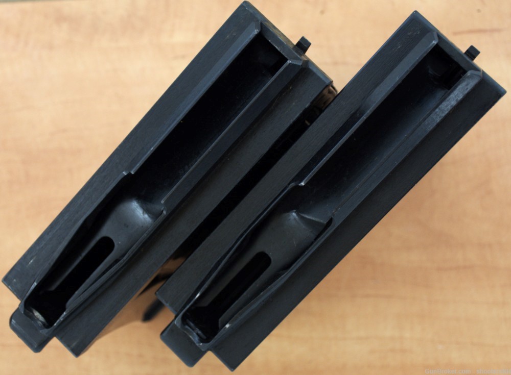 Scarce Pair of Lahti L39 20mm Anti-tank Rifle 10-Rnd Magazines with Carrier-img-5