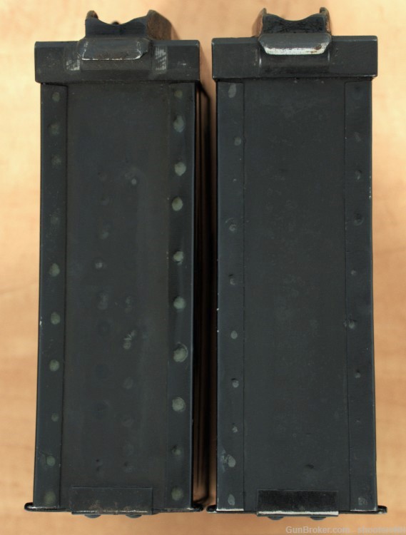 Scarce Pair of Lahti L39 20mm Anti-tank Rifle 10-Rnd Magazines with Carrier-img-3