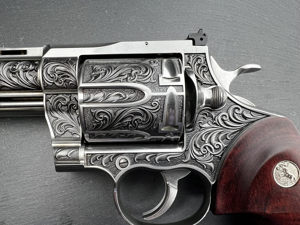 FACTORY 2ND - Colt Anaconda ENGRAVED Regal AA by Altamont 8" .44 Mag-img-3