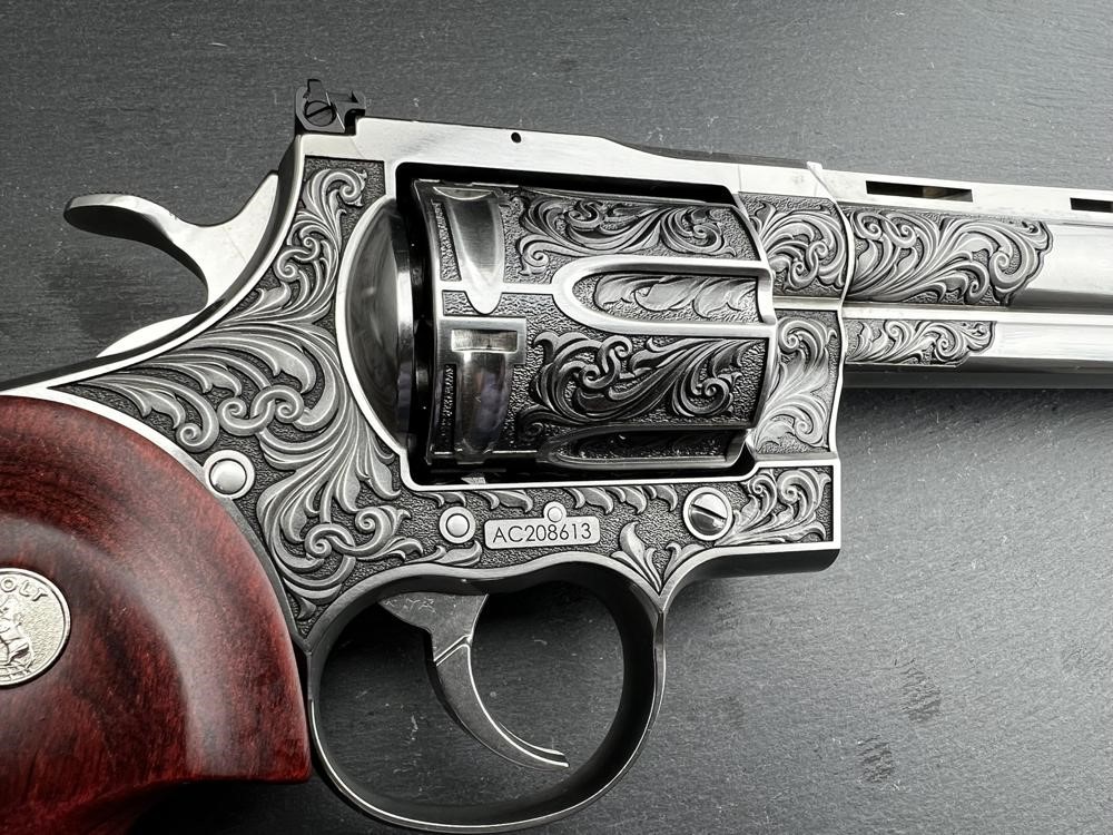 FACTORY 2ND - Colt Anaconda ENGRAVED Regal AA by Altamont 8" .44 Mag-img-9
