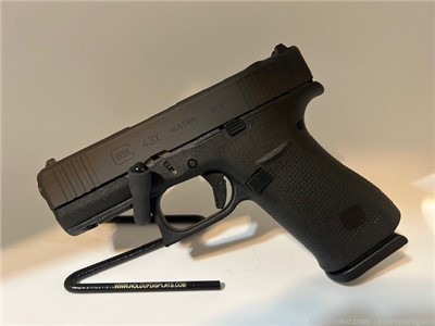 Glock 43X MOS 9mm 10rd 3.41" Barrel Optics Ready 